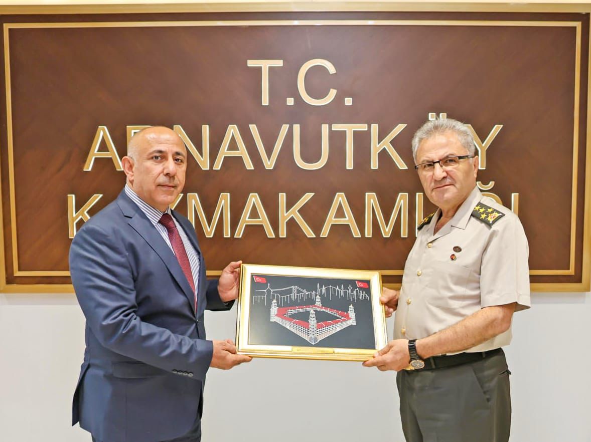 1’inci Ordu Komutanımız Orgeneral Metin TOKEL'in, Kaymakamımız Mahmut HERSANLIOĞLU’nu İade-i Ziyareti