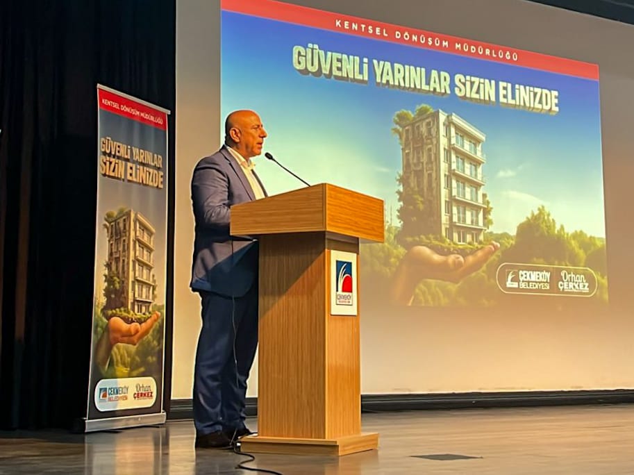 Vali Yardımcımız/Kaymakamımız Mahmut HERSANLIOĞLU'nun katılmış olduğu, Çekmeköy’de gerçekleştirilen "Kentsel Dönüşüm Sempozyumu’